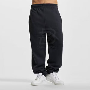 Nouveau pantalon de survêtement en molleton de coton personnalisable pour homme, coupe droite, respirant, décontracté, de qualité supérieure, couleur personnalisée, idéal pour l'hiver - Product Image 1