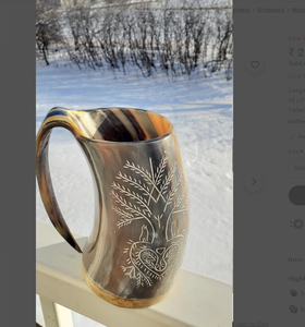 Viking Drinking <b>Mugs</b>, Anniversary Gift, Husband Gifts, Couples Gift, Christmas Gifts - Product Image 2