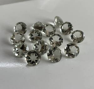 พลอยอเมทิสต์สีเขียวธรรมชาติขนาด9มม. ทรงเหลี่ยมเพชรพลอยสีเขียวแบบหลวม - Product Image 6