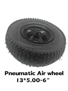Roue pneumatique moderne 13x5.00-6 Brouette en fer et en caoutchouc du Vietnam Nouvelles pièces d'équipement haut de gamme pour roulettes à manipulation facile - Product Image 2