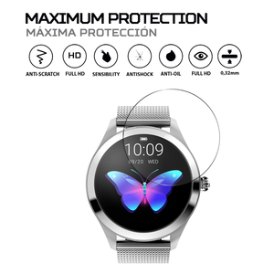 ANTISHOCK Screen <b>Protector</b> for Lemfo KW10 Smart Watch Enhanced Durability and Protection - Product Image 1