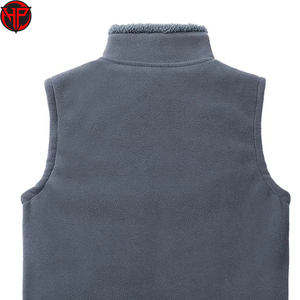 Chaqueta de Forro Polar con Cremallera Completa para Hombre, Ropa de Trabajo Informal para Exteriores, Otoño/Invierno, Servicio OEM Disponible - Product Image 5