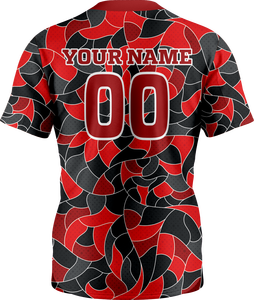 Nouveauté Vêtements de sport Nom personnalisé imprimé Tissu 100% polyester Meilleur prix Uniforme de softball - Product Image 3