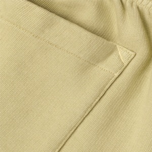 2023 ropa de calle en blanco cordón francés Terry entrenamiento pesado Atlético Unisex polar algodón pantalones cortos sudor gimnasio pantalones cortos para hombres - Product Image 3