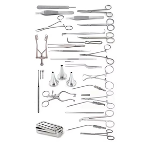 Juego de Instrumentos Quirúrgicos Básicos para Oído, Acero Inoxidable de Alta Calidad, Manual, Certificado CE 2026 - Product Image 1
