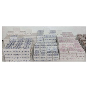 Nueva llegada caja con incrustaciones de mármol italiano diseño natural con forma de rectángulo de nácar para regalos y dulces de decoración del hogar - Product Image 2