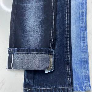 Nouveau Hommes Slub Casual Maman Jeans Boyfriend Jeans Tissu Big <span class=keywords><strong>Gap</strong></span> Sergé Rigide Denim Jean Textile Rouleaux - Product Image 1