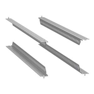 Per SCHNEIDER Electric NSYRCKS10 PanelSet SF Staffe di Supporto Fisse per Rack da 19 Pollici Capacità di Carico 400kg 1000mm - Product Image 1