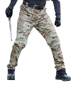 Haute qualité extérieur armée vert tactique pantalon hommes randonnée chasse formation pantalon hommes multi poches Cargo pantalon - Product Image 1