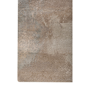 Tapis Entropy en laine et soie de bambou noué à la main, grande surface, motif abstrait, pour la maison et les couloirs, taille 9x12, viscose, AKWB-13048 - Product Image 4