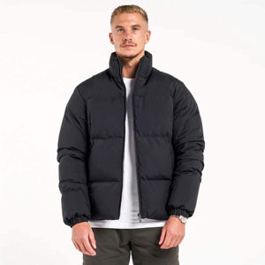 Veste matelassée en gros pour hommes, col montant, couleur unie, meilleur design, haute qualité, vestes matelassées d'hiver - Product Image 1