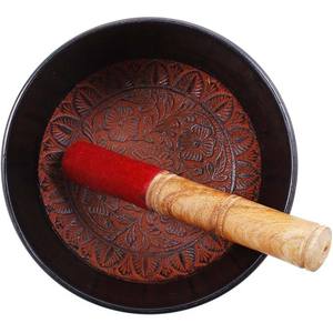 Cuenco de meditación de aluminio y Metal de estilo tradicional, cuenco de Buda de oración religiosa de buena calidad a un precio - Product Image 4