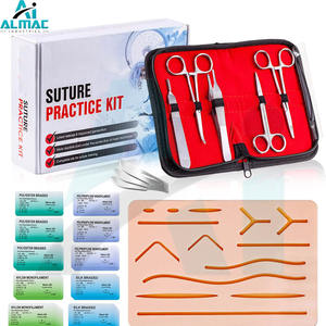 ALMAC Kit de práctica de sutura de alta calidad Fuente de alimentación manual Almohadilla de sutura de silicona para escuelas y clínicas de capacitación médica - Product Image 3