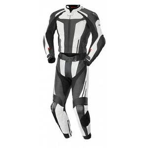 Trajes de Motociclismo de Cuero Personalizados, Unisex, de 2 Piezas, Manga Larga, 500g, Transpirables, Resistentes al Viento, de Cuero Vacuno - Product Image 2