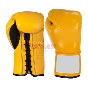 ถุงมือชกมวยหนังวัวประสิทธิภาพดีที่สุดสายรัดข้อมือปรับได้กันลื่นปรับได้ผ้าพันมือ - Product Image 5