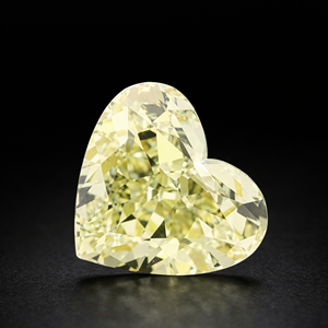Diamant de laboratoire CVD Fancy Vivid Yellow certifié IGI, de 1 à 15 carats, formes poire, coussin, émeraude, radiant, cœur, prêt à être expédié - Product Image 1
