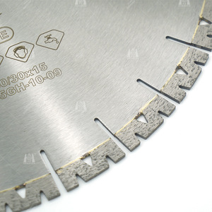 Trung Quốc cao cấp W hình dạng phân khúc lưỡi cưa kim cương để cắt đá granite - Product Image 2