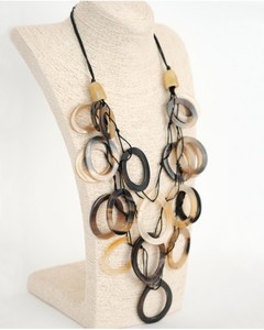 Collar de Cuerno de Búfalo Hecho a Mano, Fabricación India, Cadenas con Incrustaciones de Perlas, Diseño Único para Regalo - Product Image 5