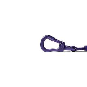 Laisse en nylon ultra-légère Violet Airleash à motif uni avec fonction d'absorption des chocs - Product Image 4