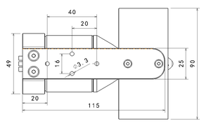 Moteur de propulseur sous-marin en alliage d'aluminium Apisqueen U10 24V 10Kg de poussée 900W pour bateau RC, planche à pagaie, kayak de pêche - Product Image 5