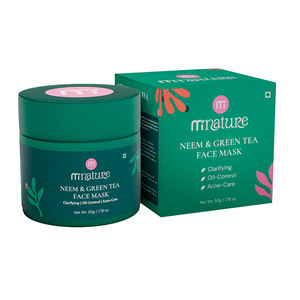 Exportateur mondial vendant une pâte de masque facial au neem et au thé vert - Formule naturelle de soin de la peau en provenance d'Inde à prix minimal pour les acheteurs en gros - Product Image 1