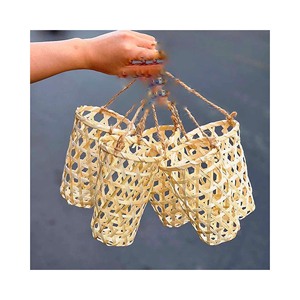 ที่วางแก้วไม้ไผ่พร้อมสายรัดขนาด100มล. 250มล. เป็นมิตรต่อสิ่งแวดล้อม - Product Image 4