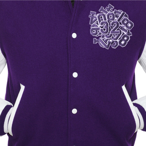 2025 chaquetas informales con tarifa de venta al por mayor, chaqueta con letras para hombre, chaqueta con letras y botones personalizados para hombre - Product Image 3