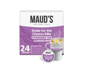 Maud's Organic Chamomile Lavender <b>Tea</b> Pods, 24 ct, Single Serve Pods - Product Image 1