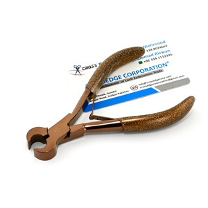 Top Rated Fusion Keratin Bond Cutter Hot Selling <b>Rubber</b> Grip Pliers Lightweight Hair Extension Tool Sharp <b>Edge</b> Cutter Precision - Product Image 2