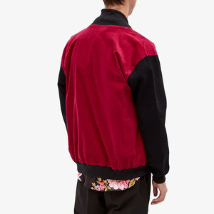 Custom Men's Winter <b>Jacket</b> High Quality <b>Corduroy</b> Varsity Baseball Style Velvet Winter Bomber CollegeBaseballjacket for men - Product Image 3