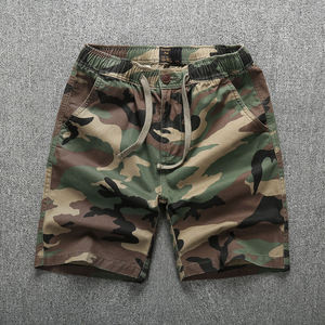 Short Cargo de Haute Qualité à Imprimé Camouflage Vente en Gros et Impression Personnalisée Short Cargo en Coton pour Homme à 6 Poches et Cordon de Serrage - Product Image 1