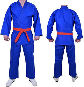 ชุดยูโดและบราซิลเลียนยิวยิตสู (BJJ Gi) คุณภาพสูง ผลิตจากผ้าฝ้าย 100% รับผลิตตามสั่งพร้อมปักโลโก้ สำหรับฝึกซ้อมและการแข่งขันศิลปะการต่อสู้ - Product Image 1