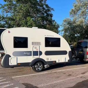 Remolque de Campamento Económico, Mini Caravana en Forma de Lágrima, Remolque de Viaje para Acampar con Ducha, en Venta en Todo el Mundo - Product Image 3