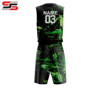 Design unique personnalisé qualité haut de gamme pas cher sublimation séchage rapide maillot de basket-ball uniforme hommes imprimer OEM personnalisé - Product Image 2