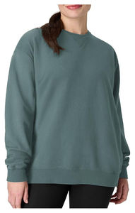 Camiseta con Capucha para Mujer, 100% Algodón Orgánico, Diseño Sólido con Logotipo Frontal Estampado por Transferencia de Calor - Product Image 5