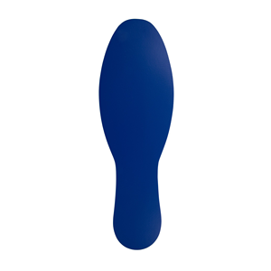 LongLife - Marcatura del Pavimento Piede, autoadesivo 280 x 90mm, Blu Scuro, 50 pz / confezione. - LGSTP-07 - Product Image 1