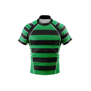 Jersey de Rugby Transpirable de Poliéster 100% a Precio Razonable, Uniforme Estampado de Talla Grande, Sublimación al por Mayor, Logotipo Personalizado del Equipo - Product Image 5
