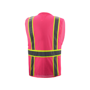 เสื้อกั๊กนิรภัยสำหรับทำงานเสื้อกั๊กนิรภัยน้ำหนักเบาซักได้ดีไซน์ใหม่พิมพ์ลายออกแบบได้ตามต้องการ - Product Image 2