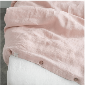 100% coton doux respirant 3 pièces housse de couette ensemble bouton fermeture solide ferme Style 200TC lavé pour la maison hôpital mariage - Product Image 6