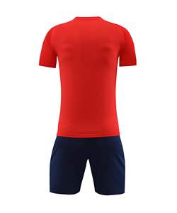 Uniformes de fútbol al por mayor Kits de fútbol de equipo personalizados a granel Poliéster Secado rápido Transpirable Impresión por sublimación Camisetas en blanco - Product Image 2