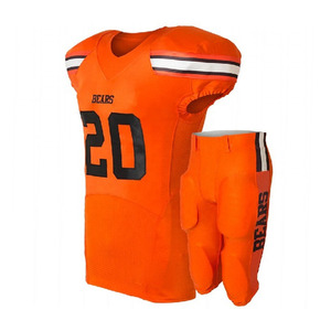 Uniforme de fútbol americano de alta calidad de diseño personalizado, fabricante OEM, Conjunto de camiseta de fútbol americano de rendimiento elegante y duradero - Product Image 5