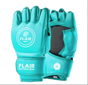 Guantes Mma profesionales de cuero PU de medio dedo para hombres Guantes de entrenamiento de talla grande Suministro de precio de fábrica para entrenamiento de boxeo - Product Image 3