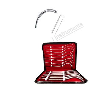 Juego de Dilatadores Uretrales Guyon, Instrumentos Quirúrgicos Básicos, Manual, 25 cm, Dilatador de 25 Charr, Acero Inoxidable, Certificado CE Clase II - Product Image 2