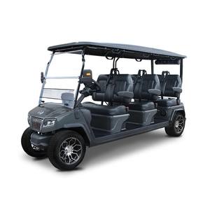 Voitures de golf de luxe de la série Prestige 2/4/6/8 places avec intérieur confortable et groupe motopropulseur haute efficacité pour le transport touristique - Product Image 1