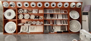 Fornitura dimensionale personalizzata/<span class=keywords><strong>dimensioni</strong></span> del viso 500*200mm griglia in alluminio a strato singolo rimovibile con rete in Nylon - Product Image 5