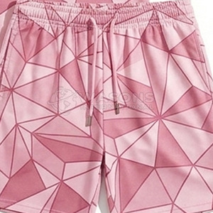 Conjunto de camiseta y pantalones cortos en tonos claros y oscuros, estilo casual moderno, tela transpirable, ajuste cómodo, ideal para un estilo urbano. - Product Image 3