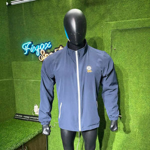 Chaquetas Softshell personalizadas para hombre doble capa Microstretch 100% poliéster impermeable bordado Logo chaquetas impermeables a prueba de viento - Product Image 1