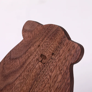 Estantería de madera de oso pequeño para escritorio de oficina, tapón de libro hecho a mano, último diseño de la India a baja velocidad - Product Image 2