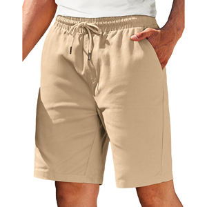 Beachwear <b>Elastic</b> Waist Breathable Comfortable Daily Loose Street Style Front Casual Short with <b>Elastic</b> Drawstring Waistband - Product Image 4