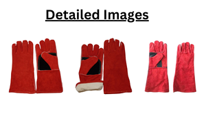 Vente en gros Gants de sécurité à double paume Profional pour soudeurs Dernière conception Vêtements de travail avec revêtement en latex Fabricant indien - Product Image 4